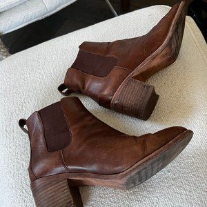 Madewell Frankie Chelsea Boot Rich Brown - size 8